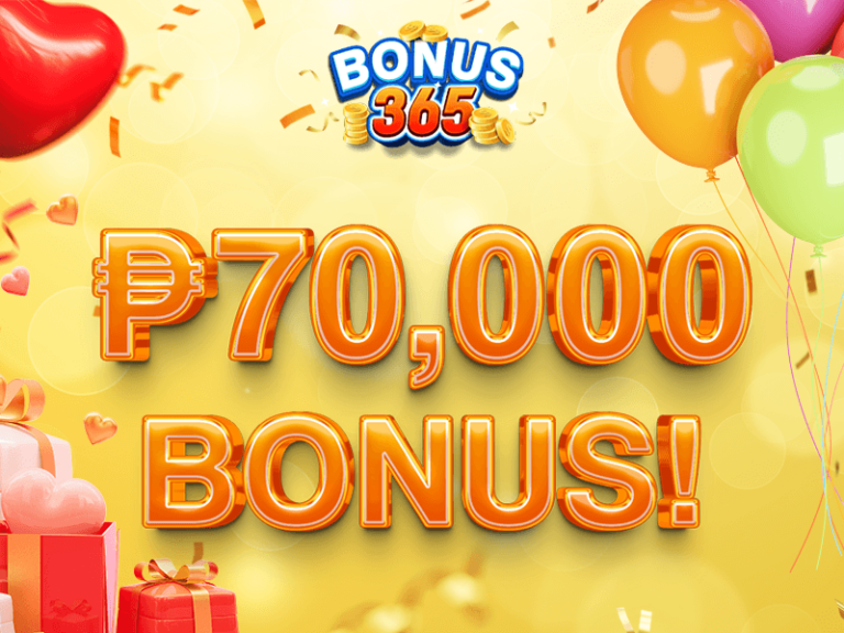 Bonus365 Register Promotion - Up to P70k in Bonuses