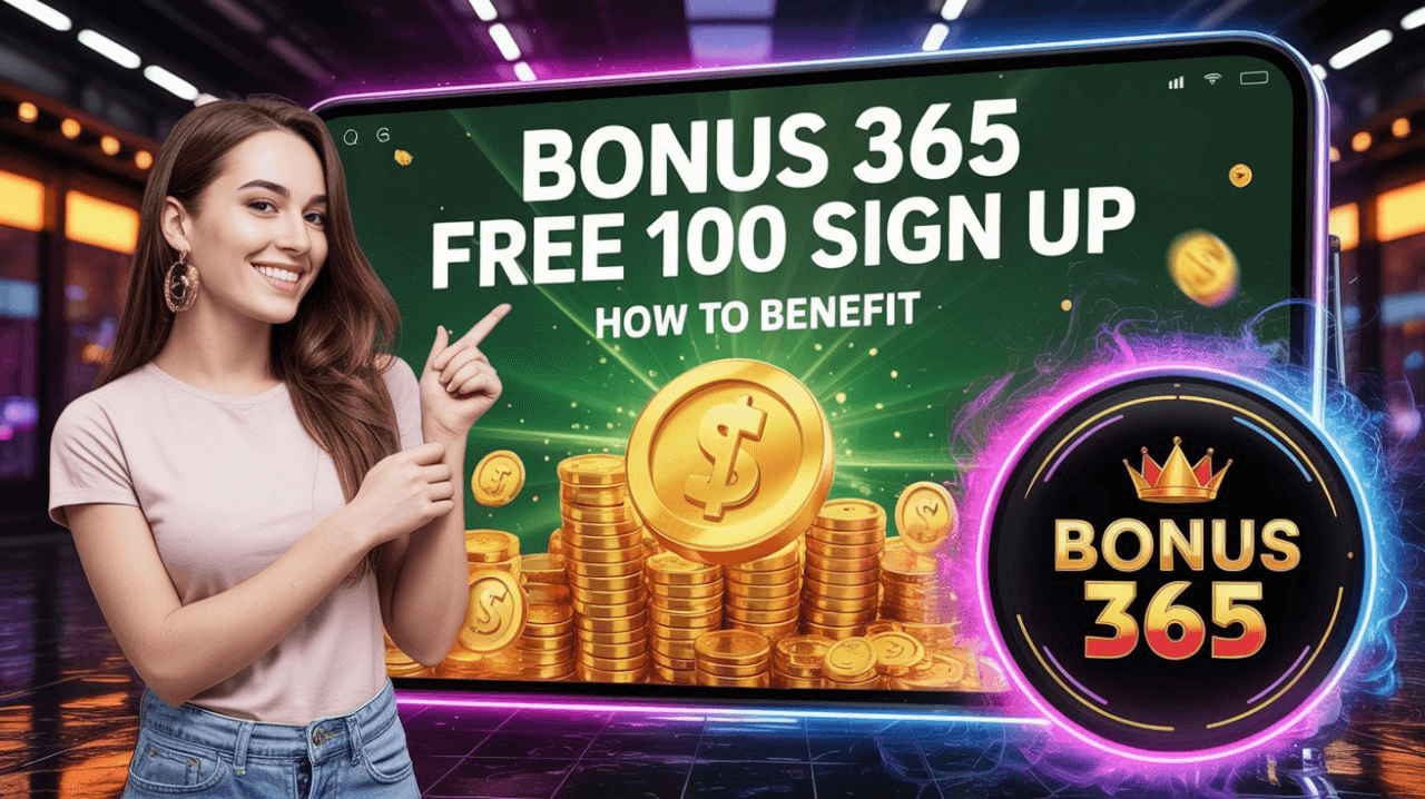 How to benefit Free 100 Sign Up Bonus