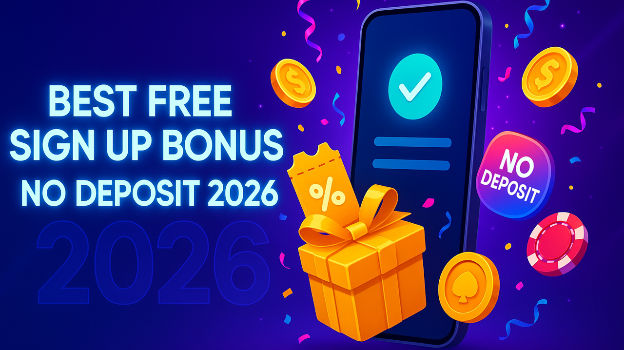 Best Free Sign up Bonus No Deposit 2026